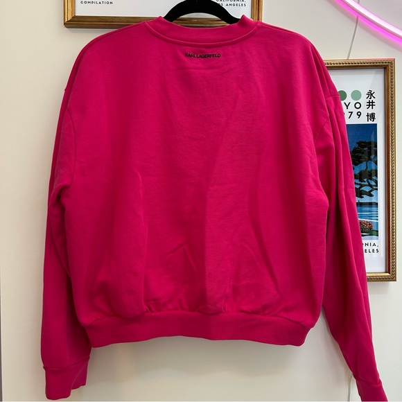 KARL LAGERFELD Logo Sweatshirt - Picture 3 of 8